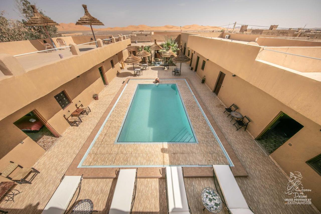 L'Homme Du Desert A Merzouga Exterior foto