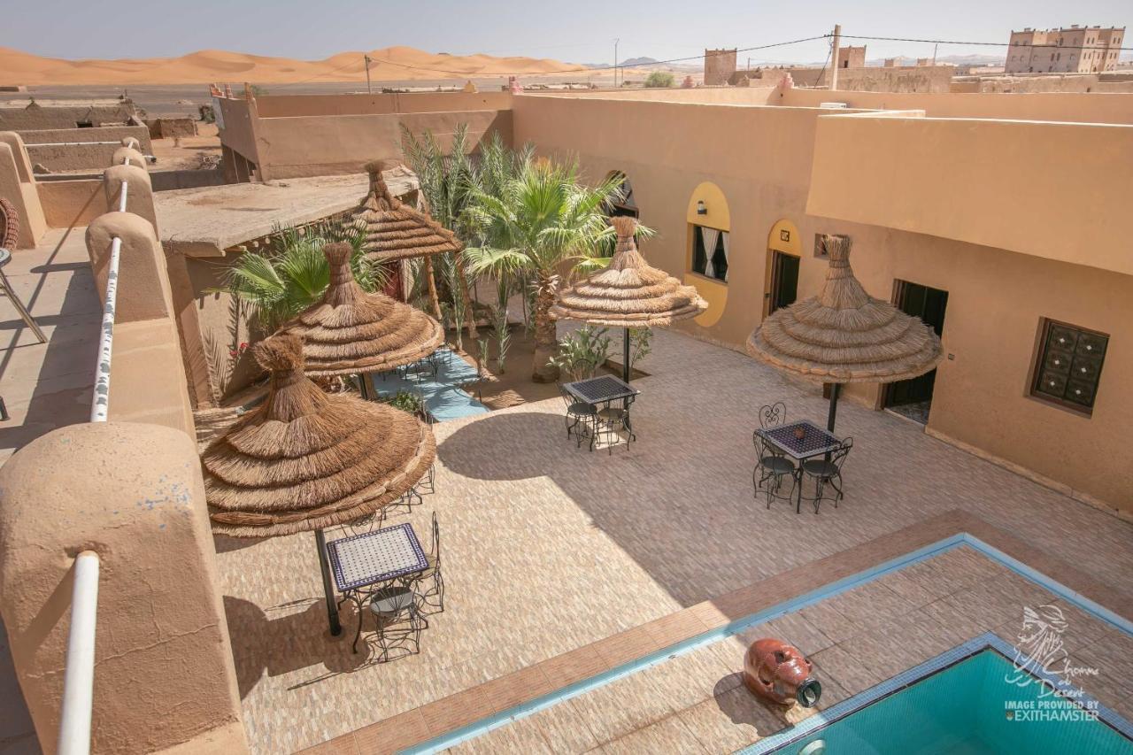 L'Homme Du Desert A Merzouga Exterior foto